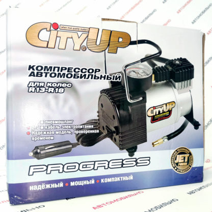 Компрессор автомобильный R13-R18 CityUP AС-580 Progress