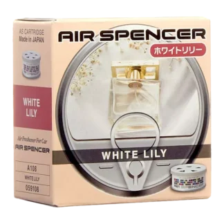 Ароматизатор меловой Eikosha Air Spencer A-108 WHITE LILY - Белая лилия