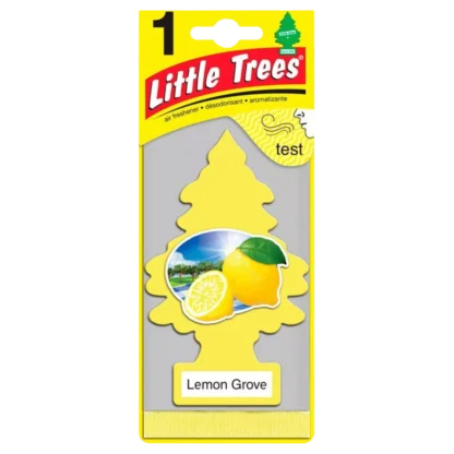 Ароматизатор ёлочка LITTLE TREES Лимон (Lemon Grove)
