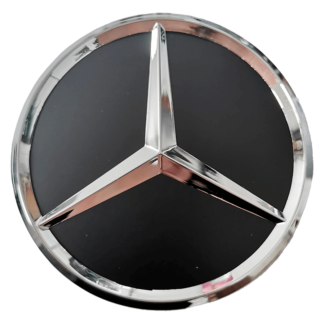 Колпачок для диска Mercedes-Benz 75 мм black, 01405