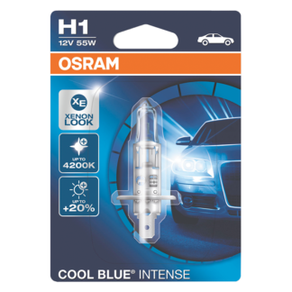 Галогенная лампа головного света OSRAM H1 COOL BLUE INTENSE