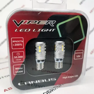 Комплект LED ламп Viper Led Light Т10 3020 6SMD+3030 1SMD
