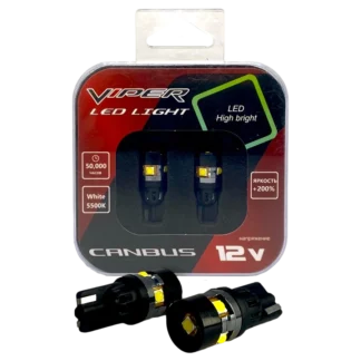 Комплект LED ламп Viper Led Light Т10 (3030) 4SMD+(3020) 1SMD White