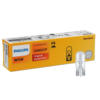 Сигнальные лампы Philips W5W