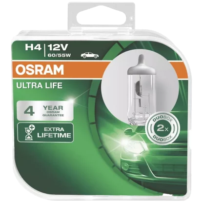 Комплект галогенных ламп OSRAM H4 ULTRA LIFE