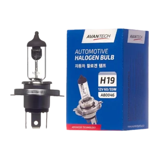 Лампа головного света Avantech H19 12V 60/55W
