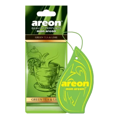 Ароматизатор ёлочка AREON Mon Areon Green Tea&Lime