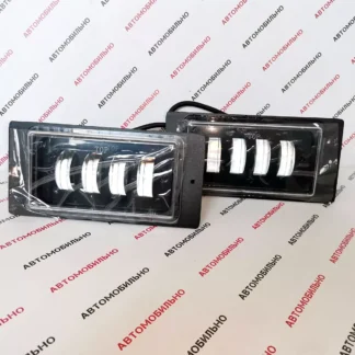 Фары светодиодные противотуманные LED 40W LADA 2110-2115 174×84 мм