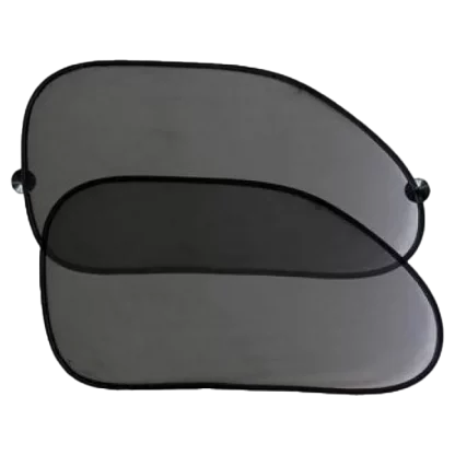 Каркасные шторки Nova Bright 46485 на передние боковые стекла черный