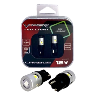 Комплект LED ламп Viper Led Light Т10 (2835) 5SMD White-Blue