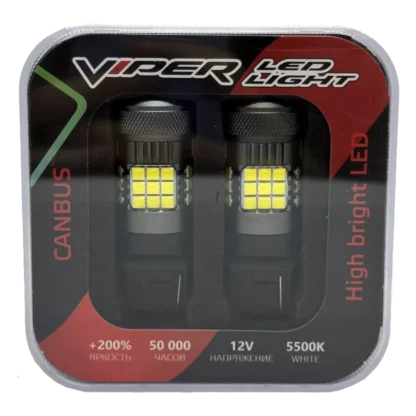 Лампочка светодиодная Viper LED Light 7443 M3030 36SMD Canbus Вентилятор