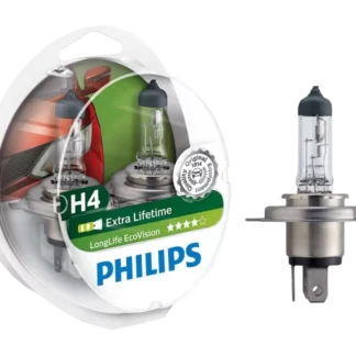 Автолампа галогенная Philips LongLife EcoVision H4