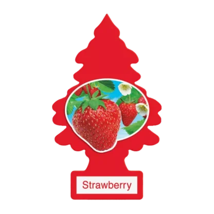 Ароматизатор ёлочка LITTLE TREES Клубника (Strawberry)
