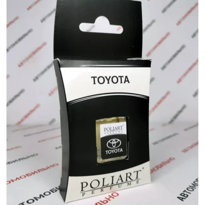 Ароматизатор Poliart Perfume TOYOTA PE00002 флакон с деревянной крышкой