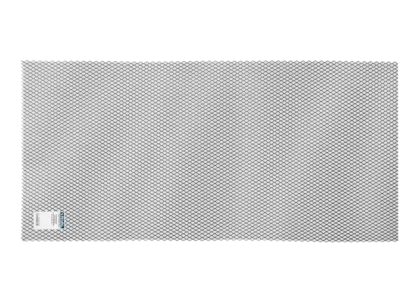 Сетка защиты радиатора Rival алюминиевая, черная, 1200×400 мм, R10 ромб