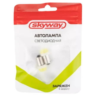 Комплект светодиодных лампочек SKYWAY T8,5 T4W 12V 1 SMD BA9s