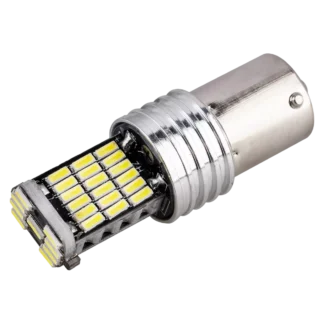 Лампочка светодиодная SKYWAY S25 (P21W) 12V 45 SMD 1-конт BA15s белая S08201542