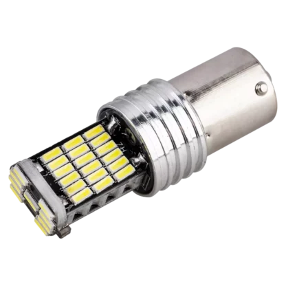 Лампочка светодиодная SKYWAY S25 (P21W) 12V 45 SMD 1-конт BA15s белая S08201542