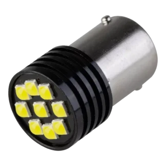 Лампочка светодиодная SKYWAY S25 (P21W) 12V 9 SMD BA15s 1-конт Белая