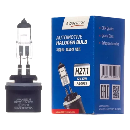 Лампа головного света Avantech H27/1 12V 27W