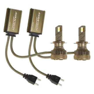 Комплект светодиодных ламп головного света Avantech LED H7 12V 45W, 6500К