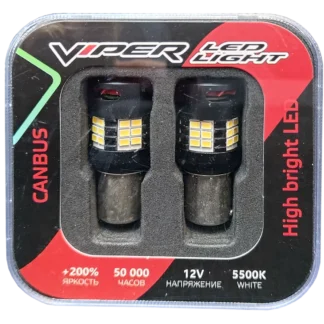 Комплект LED ламп Viper Led Light PY21W (BAU15S) (3020) 30SMD Canbus