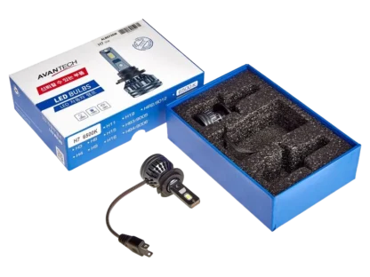 Комплект ламп головного света Avantech LED H7 12V 35W 6500К