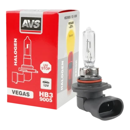 Автолампа галогенная AVS Vegas HB3/9005 12V 65W