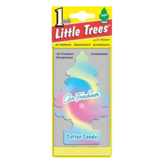 Ароматизатор ёлочка LITTLE TREES Сладкая вата (Cotton Candy)