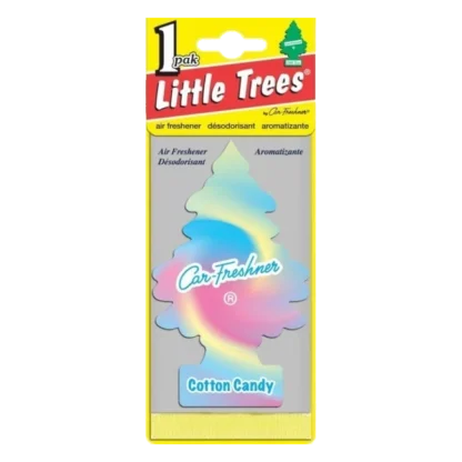 Ароматизатор ёлочка LITTLE TREES Сладкая вата (Cotton Candy)