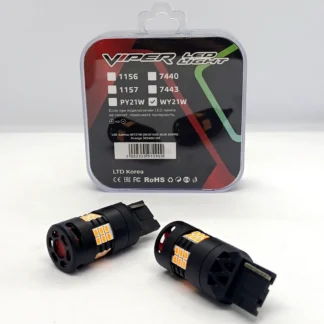 Комплект LED ламп Viper Led Light WY21W (W3X16D) (3020) 30SMD Orange