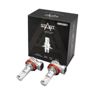 Комплект LED ламп головного света SKYWAY START H11 PGJ19-2 12V 40W 6000К