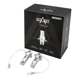 Комплект LED ламп головного света SKYWAY START H3 12V 40W 6000К