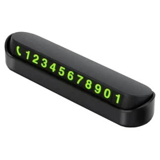 Табличка с номером телефона для автомобиля автовизитка