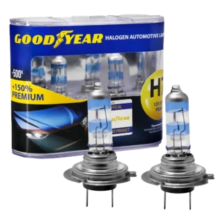 Галогенные лампы Goodyear Premium +150% H7 12V 55W PX26d