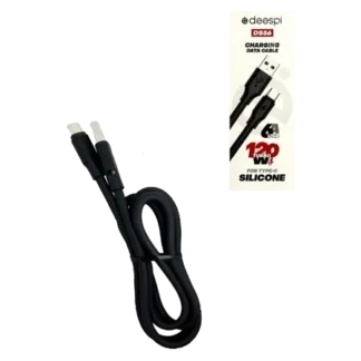 Кабель USB DEESPI DS-56 turbо 120W Silicone B-5012 / 4465 на Type-C
