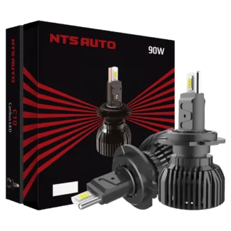 Комплект LED ламп головного света NTS H7 C10 6300K 90W 9-32V