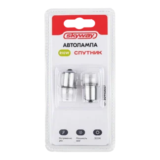 Автолампа СПУТНИК SKYWAY R10W 1156 24V 1-конт