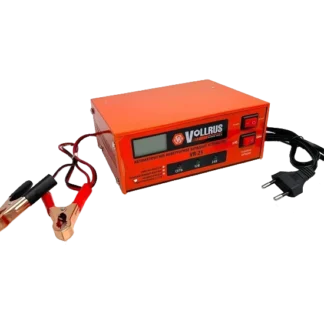 Зарядное устройство автоматическое инверторное VOLLARUS 25 A, 7А, 12/24В (5-100 А/ч)