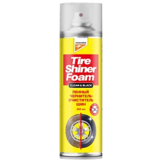 Пенный очиститель-чернитель шин Kangaroo Tire Shiner Clean&Black