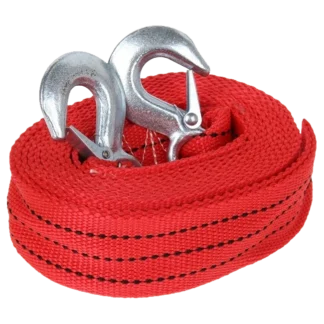 Трос ленточный 12 т 5 м (2 крюка)
