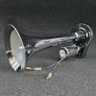 Сигнал автомобильный 1 рожковый Horn 230 mm 120 Db 12-24V хром